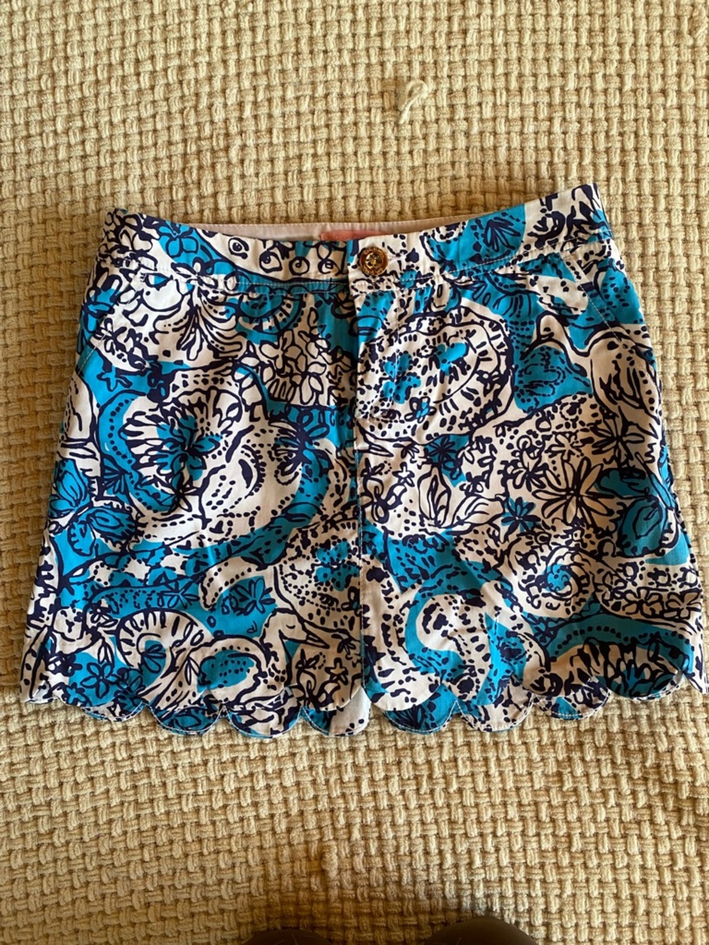 Lilly Pulitzer Colette Skort 00 in “Hippy Hippy Shake” BNWT